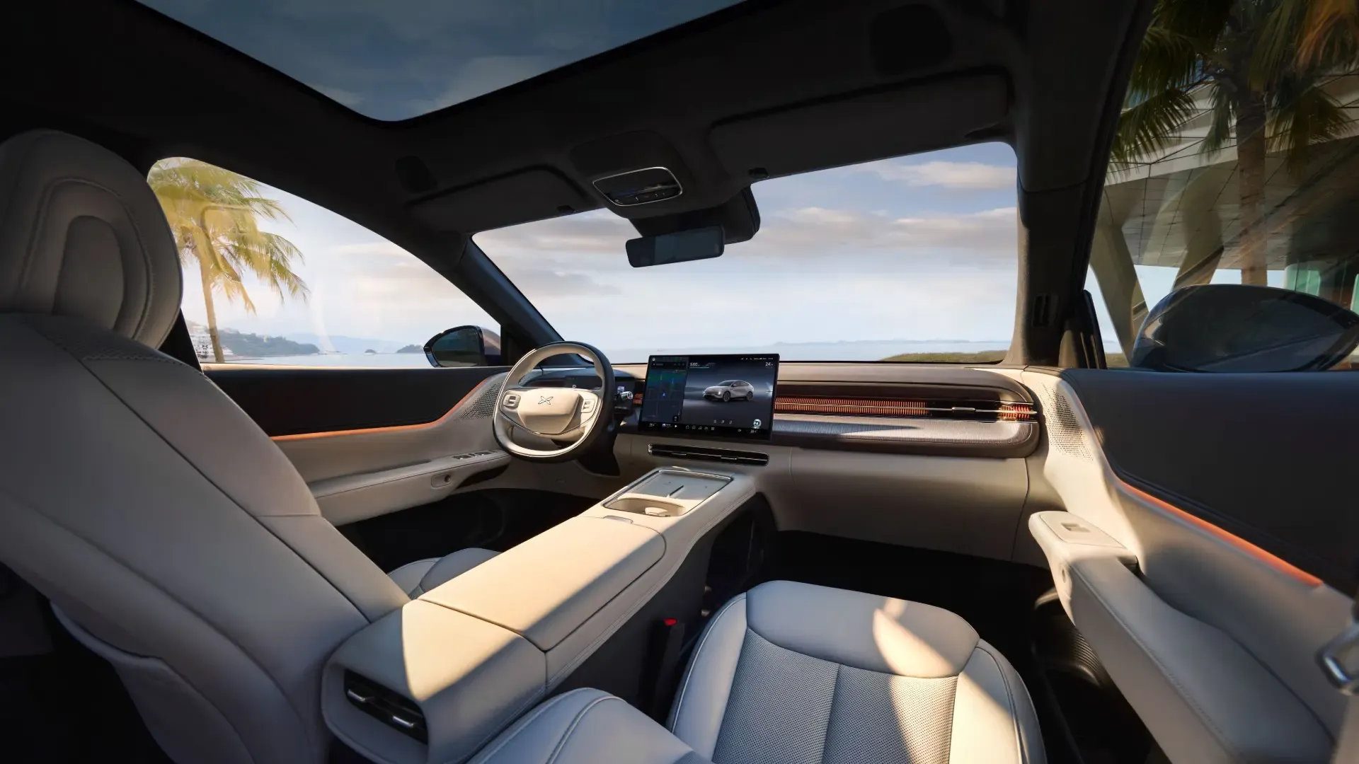 Xpeng G6 2025 interior cabin