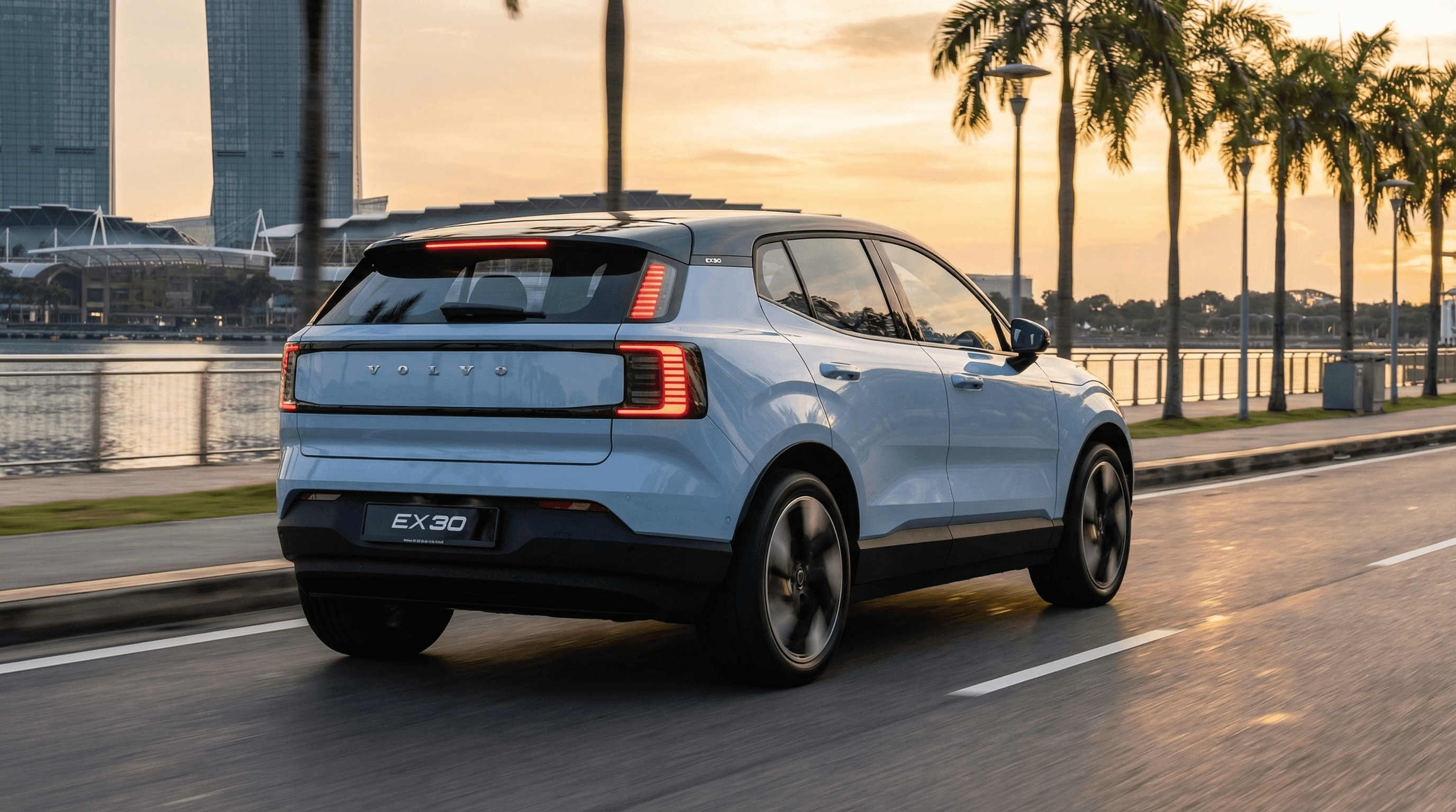 Volvo EX30 2025 rear view